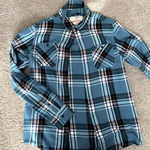 Blue Plaid Button-Up💙